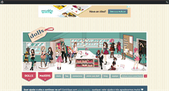 Desktop Screenshot of dolls.com.br