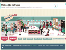 Tablet Screenshot of dolls.com.br