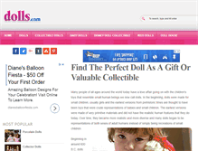 Tablet Screenshot of dolls.com